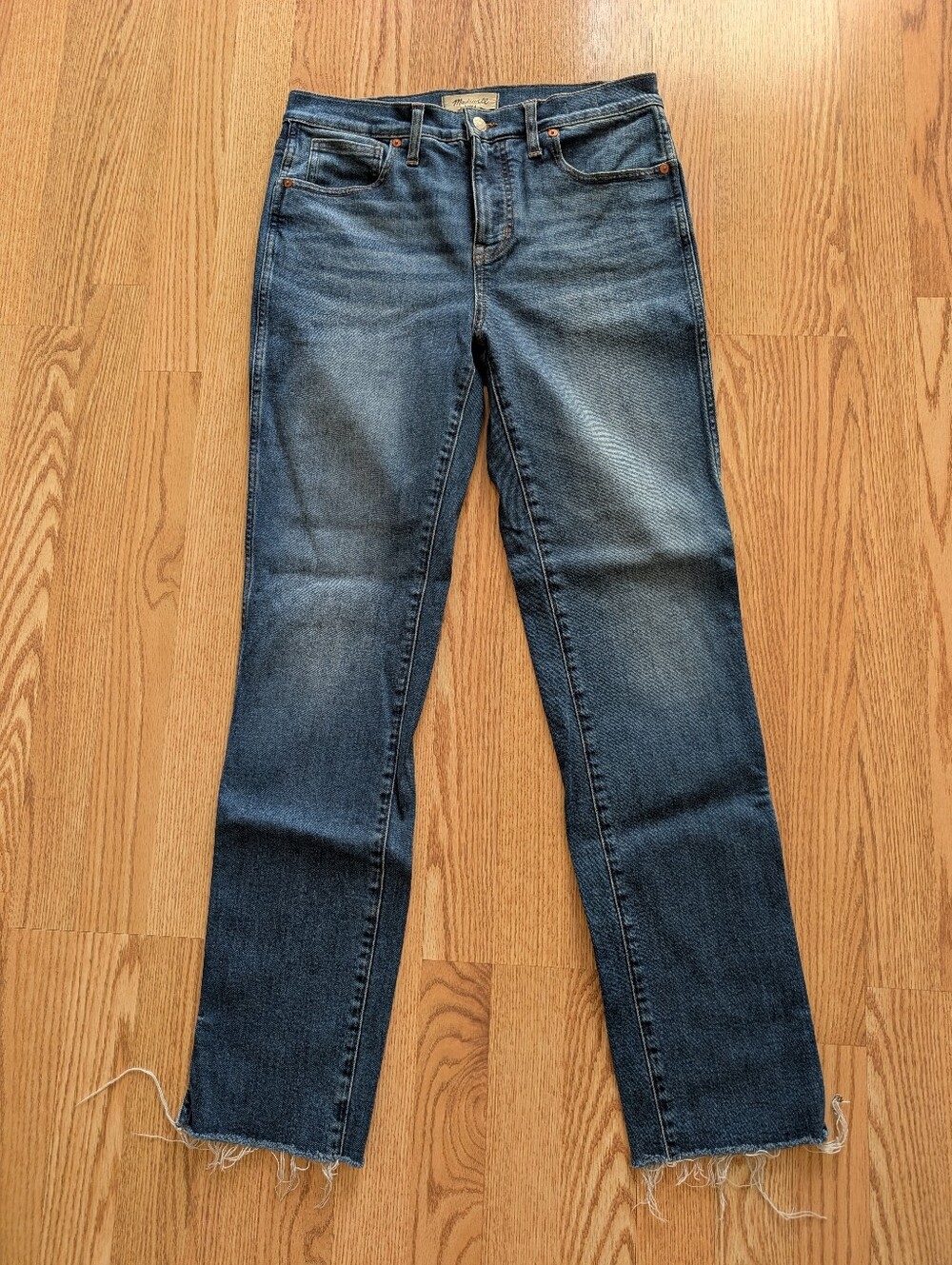 Madewell Mid-rise Stovepipe Jeans